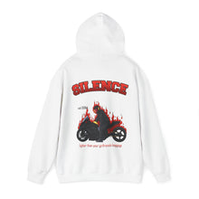 Load image into Gallery viewer, "Lightest In The World" Hooded Sweatshirt (Red)