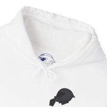 Load image into Gallery viewer, "No Plate" Hooded Sweatshirt (White)