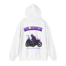 Load image into Gallery viewer, "Lightest In The World" Hooded Sweatshirt (Purple)