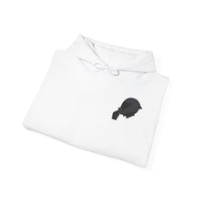 Load image into Gallery viewer, "No Plate" Hooded Sweatshirt (White)