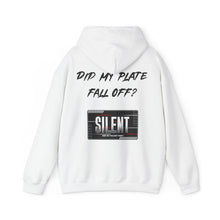 Load image into Gallery viewer, "No Plate" Hooded Sweatshirt (Black)