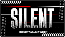 Load image into Gallery viewer, "SILENT" Vanity Plate