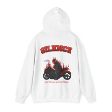 Load image into Gallery viewer, &quot;Lightest In The World&quot; Hooded Sweatshirt (Red)
